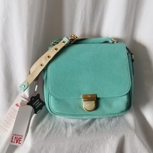 LACOSTE Crossbody Bag Purse Adjustable! NEW + Tags